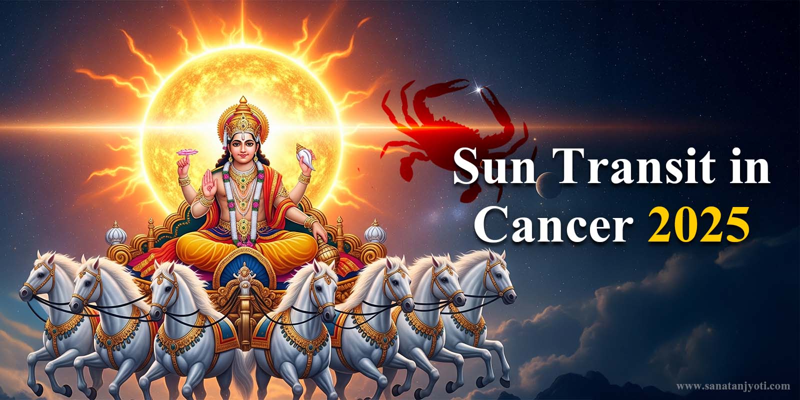 Sun Transit in Cancer 2025 
